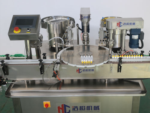eye drop filling capping labeling machine