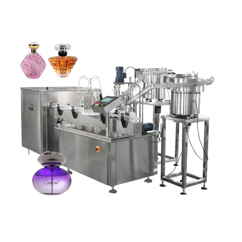 body spray filling and sealing machine