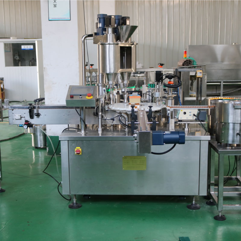 small bottle powder filling machine