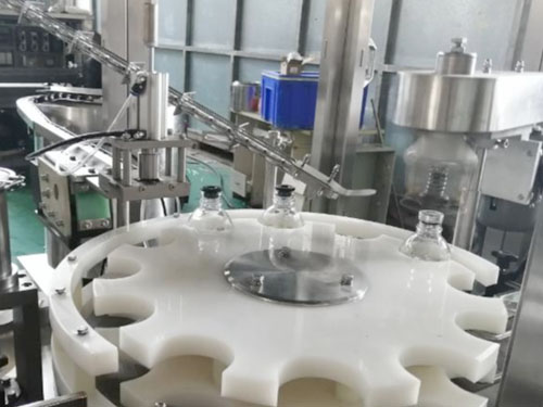 glass infusion bottle capping machine