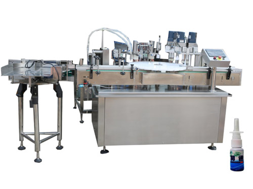 Rhinitis spray filling line