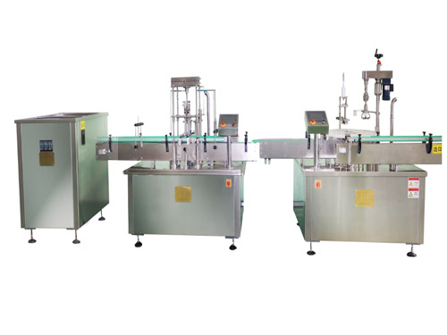 spray bottle filling capping machine