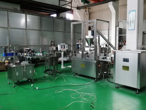 automatic powder filling machine